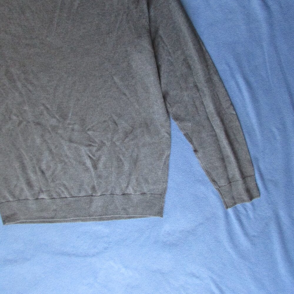 Black Brown 1826 Gray Crewneck Sweater - Picture 12 of 14